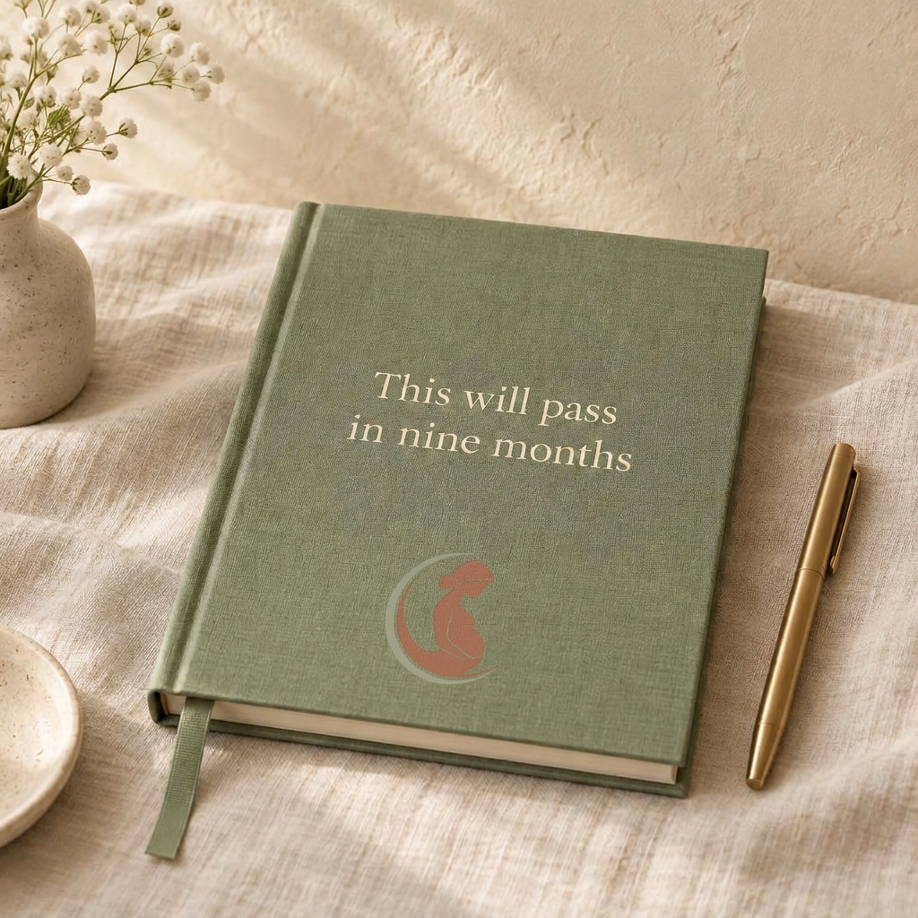 This will pass in nine months diary, designed by Bump to Baby