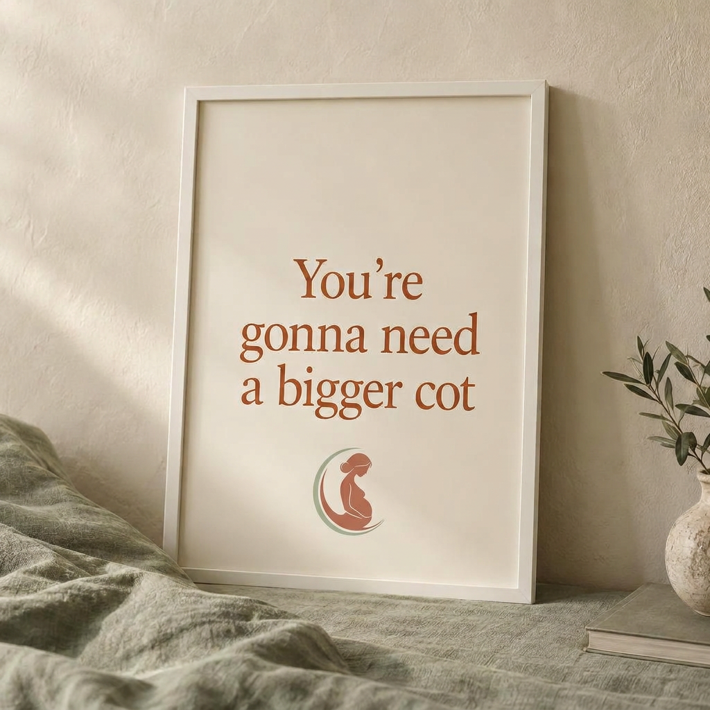 You're gonna need a bigger cot framed print