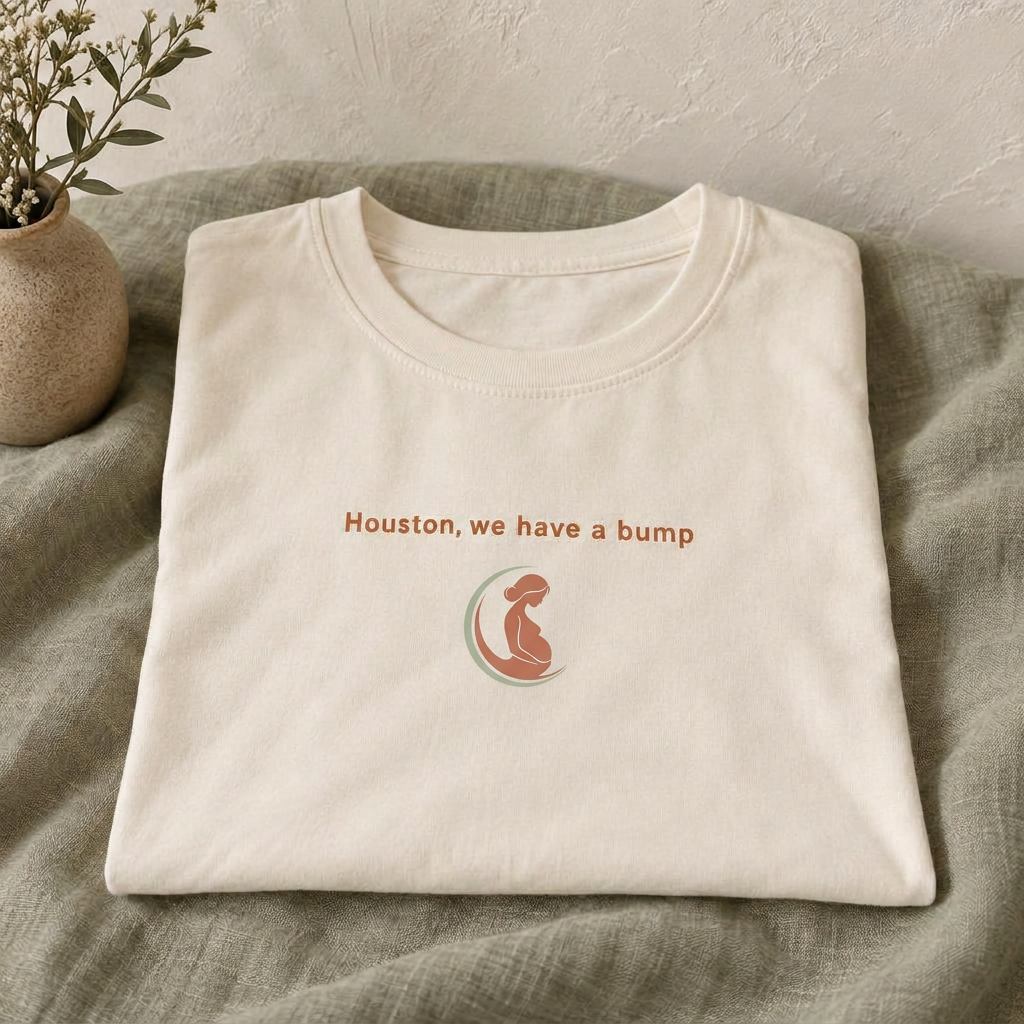 Houston, we have a bump pregnancy t-shirt