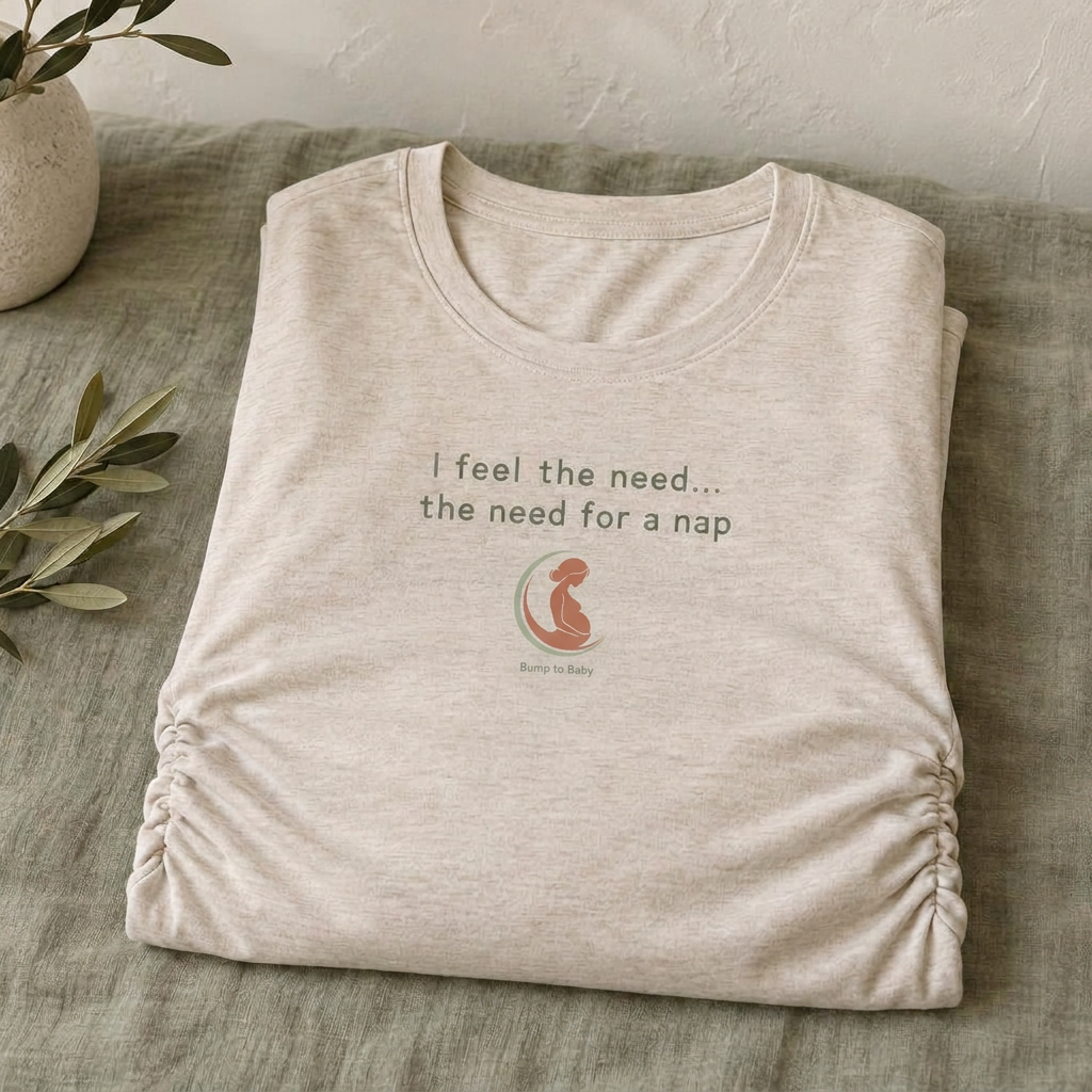 I feel the need… the need for a nap pregnancy t-shirt